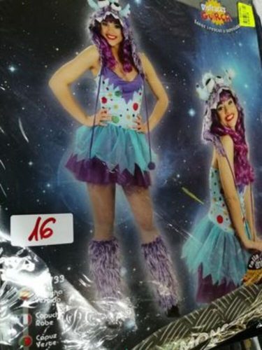 Női vagy nagylány szörny, szörnyecske jelmez - ÚJ