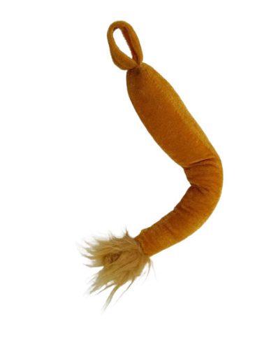 Bojtos oroszlán farok, jelmezkiegészítő, 35 cm - ÚJ