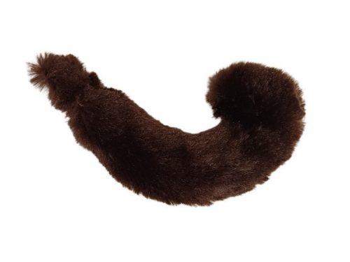 Barna szőrös majom, állatka farok, jelmezkiegészítő - ÚJ