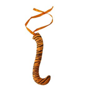   Narancssárga-fekete tigris farok,  jelmezkiegészítő - ÚJ