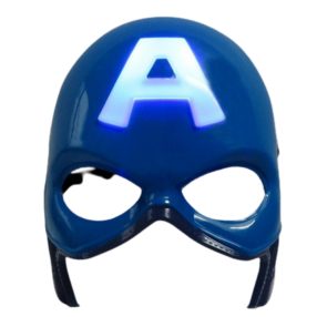   Amerika kapitány műanyag álarc, maszk, világítós - Captain America - ÚJ