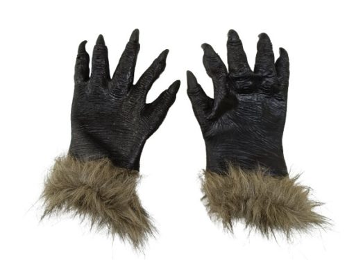 Farkas kéz, vérfarkas kéz karmokkal, jelmez kiegészítő - Halloween - ÚJ