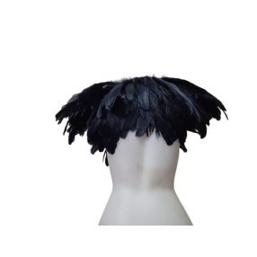 Fekete tolldísz, jelmezkiegészítő - ÚJ