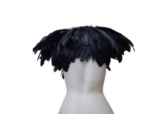 Fekete tolldísz, jelmezkiegészítő - ÚJ