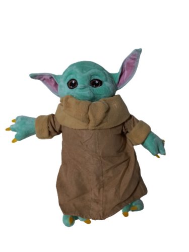 28 cm-es plüss bébi Yoda - Grogu - Star Wars - ÚJ