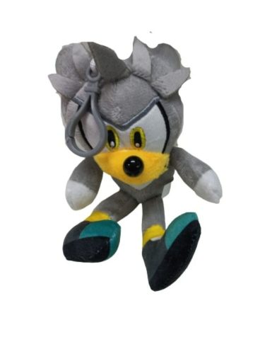 18 cm-es szürke plüss figura - Sonic - ÚJ
