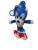 18 cm-es kék plüss figura - Sonic - ÚJ