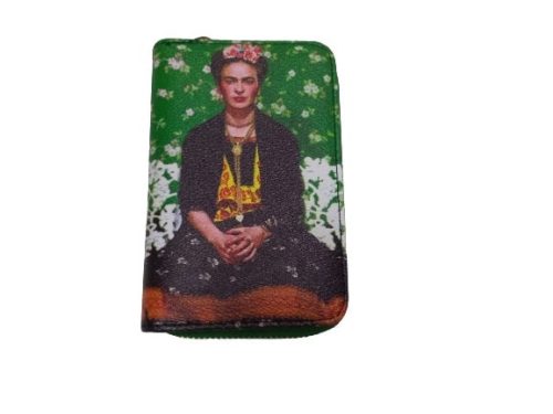 Zöld pénztárca - Frida Kahlo - ÚJ