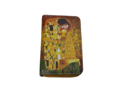 Festményes pénztárca - Gustav Klimt: A Csók - ÚJ