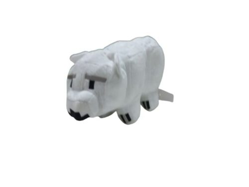 26 cm-es jegesmedve plüss - Minecraft - ÚJ