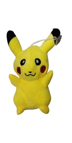 Sárga plüss figura - Pikachu - Pokémon - ÚJ