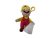 Sárga sapkás Super Mario plüss baba, figura, 13 cm - Mario - ÚJ