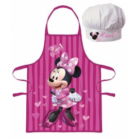 Disney Minnie Gyerek kötény (lila,pink)