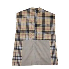 Drapp kockás oviszsák - ÚJ