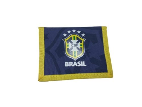 Kéksárga kihajtható pénztárca - Brasil