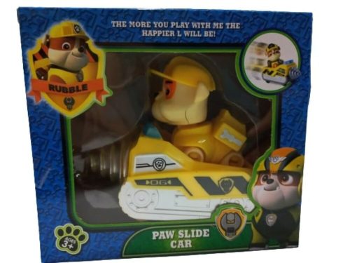 Rubble - Paw Slide Car - Paw Patrol - Mancs őrjárat - ÚJ