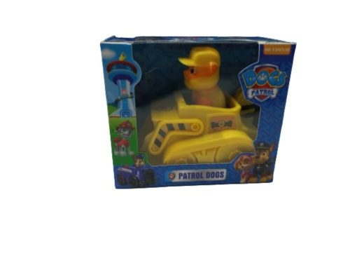 Rubble kutya buldózerrel, dobozban - Paw Patrol - Mancs Őrjárat - ÚJ