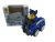 Chase kutya rendőrautóval, dobozban - Cartoon Car - Paw Patrol - Mancs Őrjárat - ÚJ