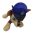 20 cm-es plüss Chase - Paw Patrol - Mancs őrjárat