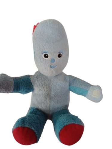 Plüss kék figura - Igglepiggle - In the Night Garden (kicsit bolyhos)