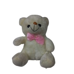 Fehér plüss mackó, maci