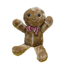 Kb 43 cm-es plüss mézeskalács figura - ÚJ