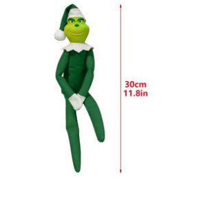 Zöld Grincs plüss figura, 30 cm - The Grinch - ÚJ