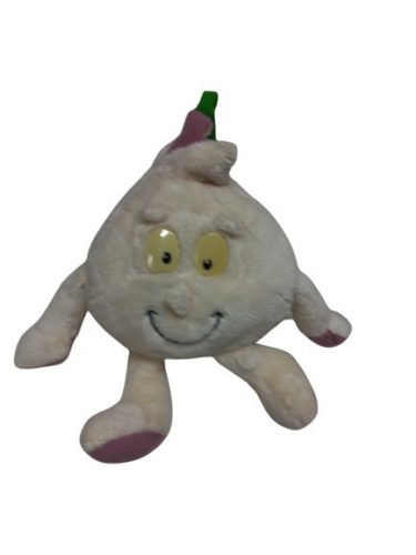 Fokhagyma plüss figura, 25 cm-es - Vitateam
