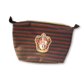   Bordó csíkos neszesszer, kozmetikai táska - Harry Potter - Griffendél - ÚJ
