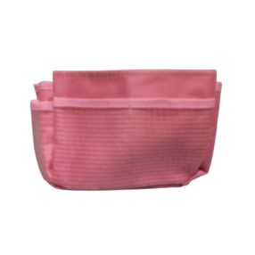 Rózsaszín sok fakkos kozmetikai táska, neszesszer - ÚJ  