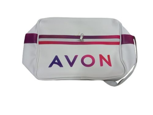 Fehér kozmetikai táska, neszesszer - Avon - ÚJ  