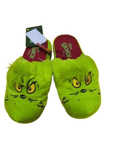 36-37-es zöld papucs - The Grinch - Grincs - ÚJ