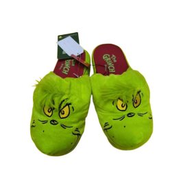37-38-as zöld papucs - The Grinch - Grincs - ÚJ