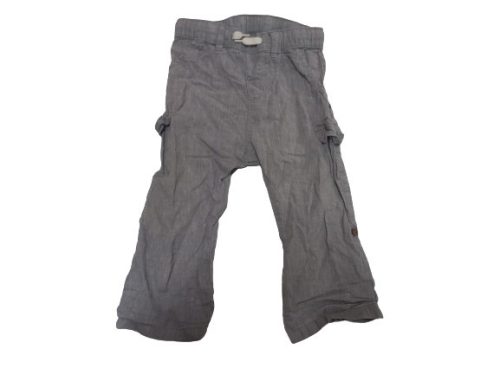 98-as szürke laza zsebes nyári nadrág, roll-up  - H&M