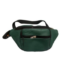 Zöld műbőr övtáska - ÚJ