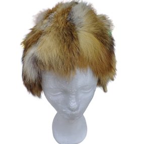   Kb 58 cm-es fejre női szőrmekucsma (róka), jelmezhez is jó