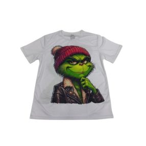 Férfi L-es fehér póló - The Grinch - Grincs - ÚJ