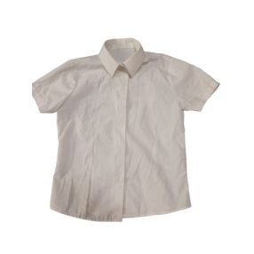   110-116-os fehér rövid ujjú alkalmi, ünneplő ing - George - ÚJ