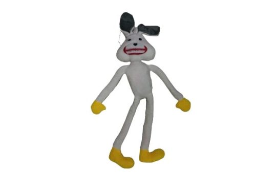 66 cm-es fehér nyúl plüss figura - Huggy Wuggy - Poppy Playtime - ÚJ