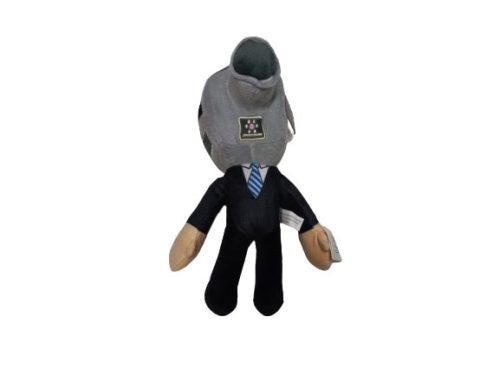 Szürke fejű plüss figura - Skibidi Toilets - Roblox - ÚJ