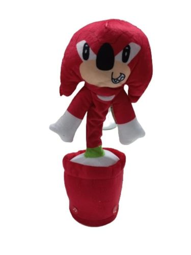Cserepes  Sonic, piros (táncol, zenél) - ÚJ