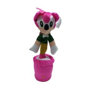 Cserepes  Sonic, rózsaszín (táncol, zenél) - ÚJ