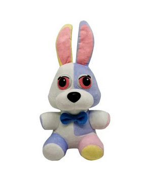 23 cm-es lila-fehér plüss nyúl, nyuszi - Bonnie - FNAF- Five Nights at Freddy’s - ÚJ