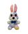23 cm-es lila-fehér plüss nyúl, nyuszi - Bonnie - FNAF- Five Nights at Freddy’s - ÚJ