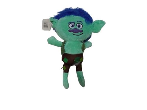 Zöld plüss figura - Trollok - Trolls - ÚJ