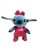 Kék plüss figura, rózsaszín-piros ruhás - Lilo és Stitch - ÚJ