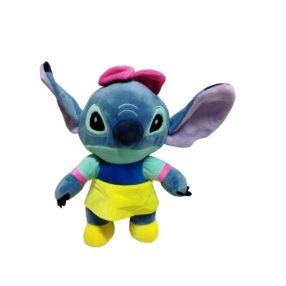 Kék plüss figura, sárga szoknyás - Lilo és Stitch - ÚJ