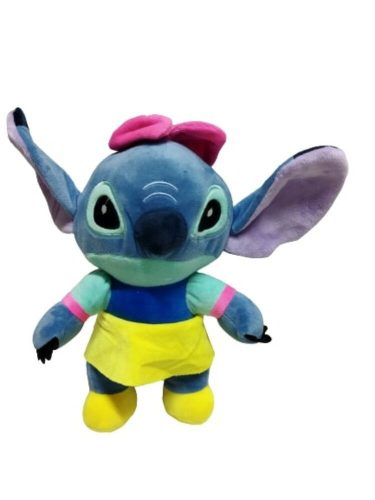 Kék plüss figura, sárga szoknyás - Lilo és Stitch - ÚJ