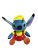 Kék plüss figura, kertésznadrágos - Lilo és Stitch - ÚJ