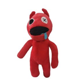 Piros plüss figura - FNAF - Rainbow Friends - Roblox - ÚJ